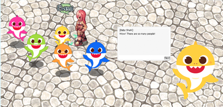 Baby Shark NPC Location
