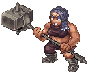 Boulder Dwarf Hammer